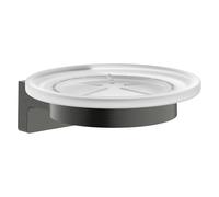 Wall Mounted Soap Dish Hansgrohe AddStoris S Brushed Black Chrome 41766340
