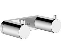 hansgrohe AddStoris S Modern Double Hook in Chrome, 41785000