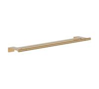 hansgrohe AddStoris S Modern Double Towel Bar in Brushed Bronze, 41763140