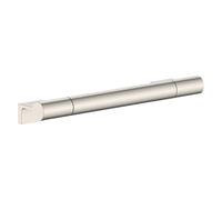 hansgrohe AddStoris S Modern Towel Bar, 12" in Brushed Nickel, 41764820