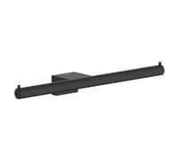 Toilet Roll Holder Hansgrohe AddStoris S double Black Mat 41768670