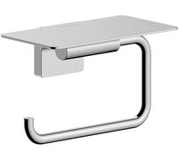 Toilet Roll Holder Hansgrohe AddStoris S with shelf Chrome 41789000
