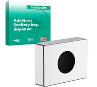 Hansgrohe AddStoris Sanitary bag dispenser 32x140x100mm Chrome