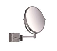 hansgrohe AddStoris Shaving mirror, brushed black chrome, 41791340