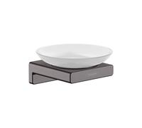 hansgrohe AddStoris Soap dish, brushed black chrome, 41746340