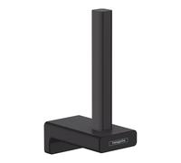 Toilet Roll Holder Hansgrohe AddStoris for replacement paper roll 48x147mm Black Mat