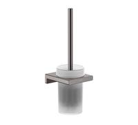 hansgrohe AddStoris Toilet brush holder wall-mounted, brushed black chrome, 41752340