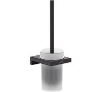 hansgrohe AddStoris Wall Mounted Toilet Brush Holder Matt Black - 41752670