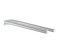 Wall Mounted Towel Rack Hansgrohe AddStoris twin-handle 80x32mm Chrome
