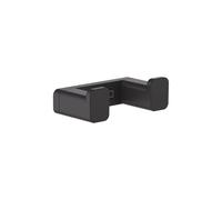 Towel Hook Hansgrohe AddStoris double 66x21mm Black Mat