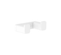 Towel Hook Hansgrohe AddStoris double 66x21mm White Matt