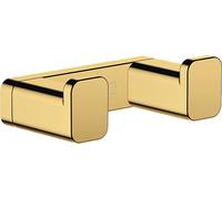Towel Hook Hansgrohe AddStoris double 66x21mm Polished Gold Optic