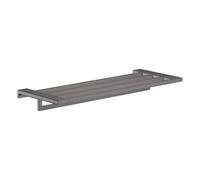 Wall Mounted Towel Rack Hansgrohe AddStoris with shelf 648x72mm Brushed Chrome