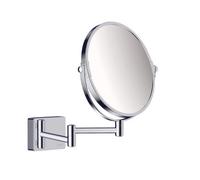 Shaving Mirror Without Light Hansgrohe AddStoris ø 188 mm Chrome