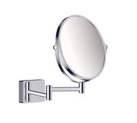 Hansgrohe AddStoris Universal Bathroom Shaving Mirror Wall Mounted Chrome