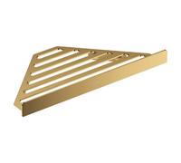 Hansgrohe Addstoris Wall Mounted Corner Basket, Gold Matt Finish, Metal, 305mm