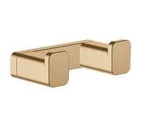 Towel Hook Hansgrohe AddStoris double 66x21mm Brushed Bronze