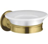 Hansgrohe AXOR Montreux soap dish; color: Brushed Brass
