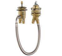 hansgrohe Basic Set for 2-hole Rim-Mounted Bath Mixer