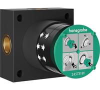 hansgrohe Basic Set for Overhead Showers with 2 Sprays, Compatible with certail hansgrohe Head Showers with 2 Spray Types e.g. Raindance Alive, 24573180