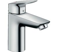 hansgrohe Logis basin mixer tap 100 with CoolStart energy saving function and pop up waste, chrome 71102000