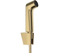 Toilet Shower Hansgrohe 1 spray, EcoSmart, Porter S shower holder, shower hose 125 cm Polished Gold Optic 29238990