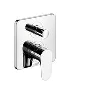 Hansgrohe Citterio M Colour Set for Flush-Mounted Bath Tap Lever on Rose Chrome, 34425000