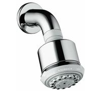Hansgrohe Clubmaster Overhead Shower with Shower Arm 3-Spray Pattern 27475000