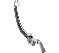 hansgrohe complete set for Flexaplus S waste and overflow set, standard bathtub, chrome