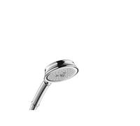 hansgrohe Croma 100 Classic Easy Install 5-inch Handheld Shower Head Classic 3 Full Pulsating Massage Intense Turbo 04072000