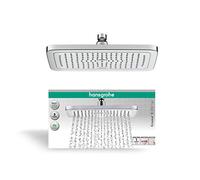 Hansgrohe Square Shower Head Croma E 280 1jet EcoSmart Chrome 26258000