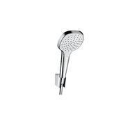 Croma Select E Hand shower set 110 1jet with shower hose 125 cm, white/chrome (26424400)