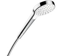 hansgrohe Croma Select S 110 hand shower with 1 spray mode, white/chrome