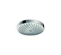 hansgrohe Croma Select S 7-inch Water Saving Low Flow Showerhead Modern 2-Spray Rain IntenseRain with QuickClean in Chrome 04388000