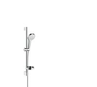 hansgrohe Croma Select S Shower set 110 Vario with shower rail 65 cm and soap dish