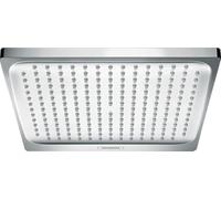 hansgrohe Crometta E 240 Overhead Shower, Low Pressure, 1 Spray, chrome