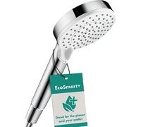 hansgrohe Crometta Hand shower 100 Vario water-saving 6 l/min, white/chrome, 26336400