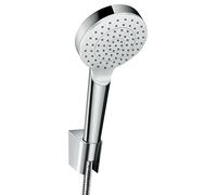 Hansgrohe Shower Set Crometta 1jet EcoSmart with Shower Hose 1600mm White/Chrome