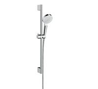 Hansgrohe Shower Set Crometta Shower EcoSmart 0.65 m, white/chrome
