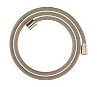 hansgrohe Designflex - universal fit shower hose 1,60 m, tangle free, flexible shower head hose anti-kink, incl. sealing rings, brushed bronze, 28260140