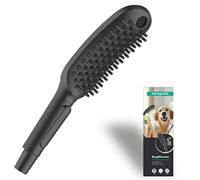 hansgrohe DogShower - shower head for dogs, dog shower with 3 sprays, peat shower with massage nozzles, matt black, 26640670