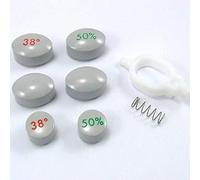 Hansgrohe Ecostat 1001 / 2001 Bar Mixer Shower Push Button Pack Grey (97231000)