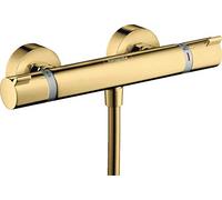 Hansgrohe Thermostatic Shower Mixer Ecostat Polished gold Optic 13116990