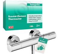 Thermostatic Shower Mixer Hansgrohe Ecostat Element 103x310x68mm Chrome 13346000