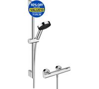 Shower Set Hansgrohe Pulsify Select S EcoSmart, thermostatic, Ecostat Fine Chrome 24262000