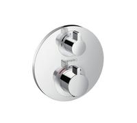 hansgrohe Ecostat - Concealed Thermostat for 2 outlets chrome
