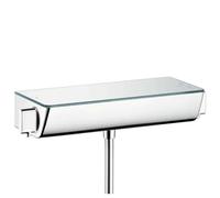 hansgrohe Ecostat - Exposed thermostatic shower mixer Ecostat Select EcoSmart with 1 outlet chrome / white