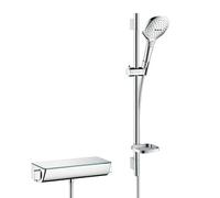 Hansgrohe Ecostat Select Combi Raindance 65cm with Thermostatic Wall Mounted Tap