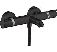 Hansgrohe Thermostatic Shower Mixer Ecostat Black Matt 13114670