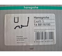 Hansgrohe Exafill S Basic Set Bath Filler, Waste & Overflow Large Baths 58116180